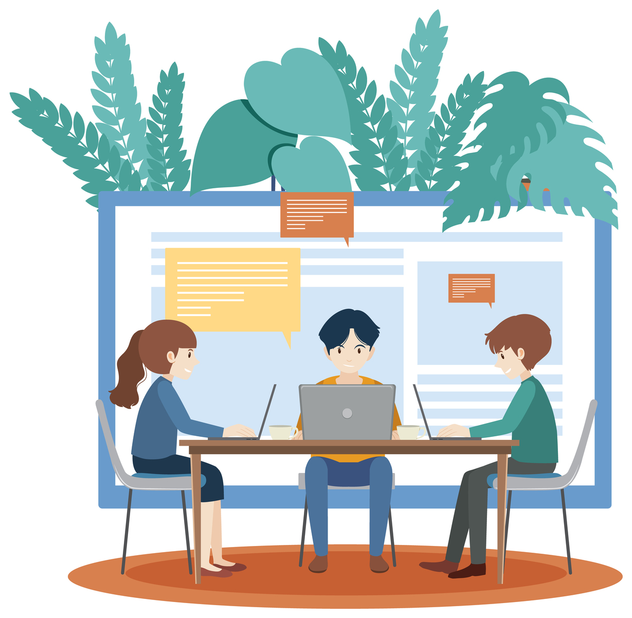 Team Working